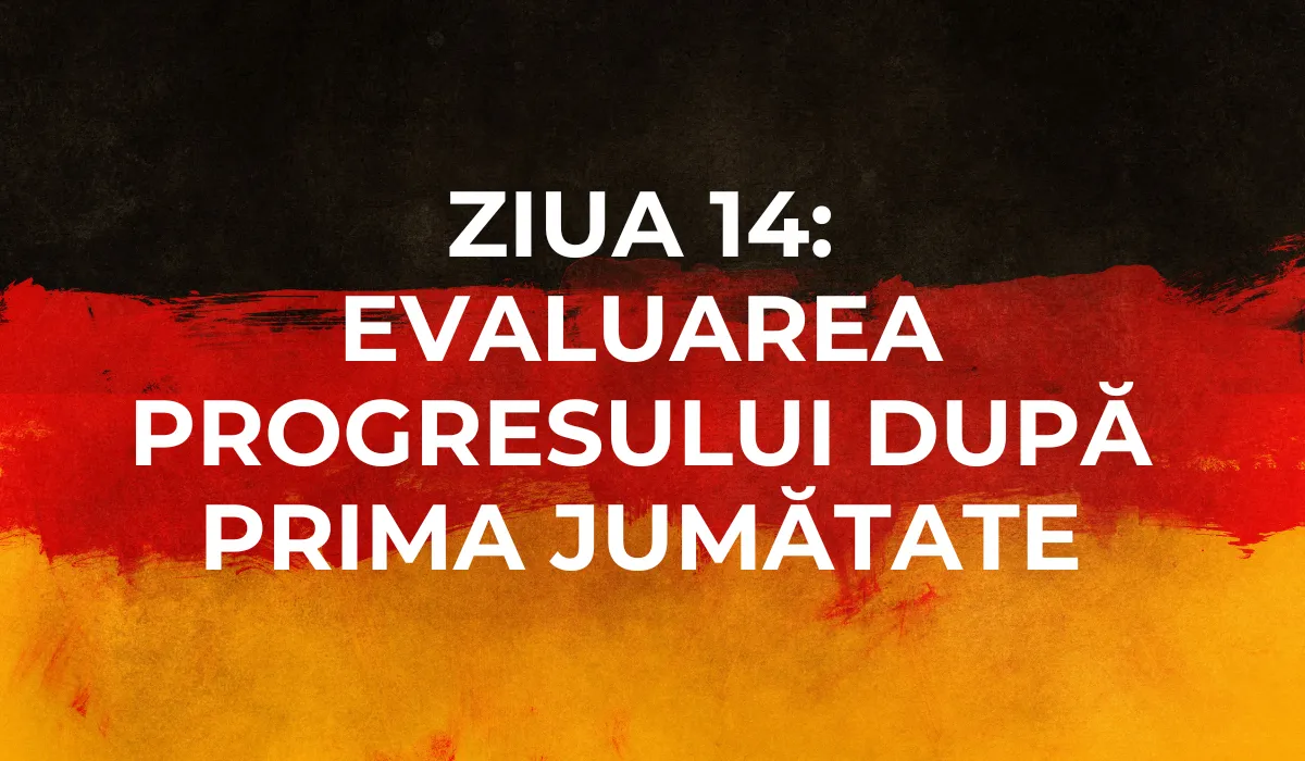 Ziua 14: Evaluarea progresului după prima jumătate
