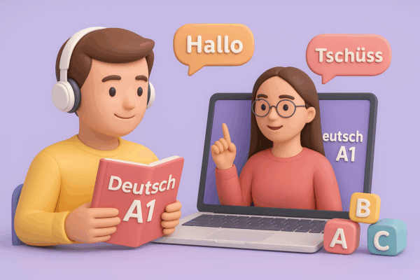 🇩🇪Curs de limba Germana- Modul A1 - pentru copii